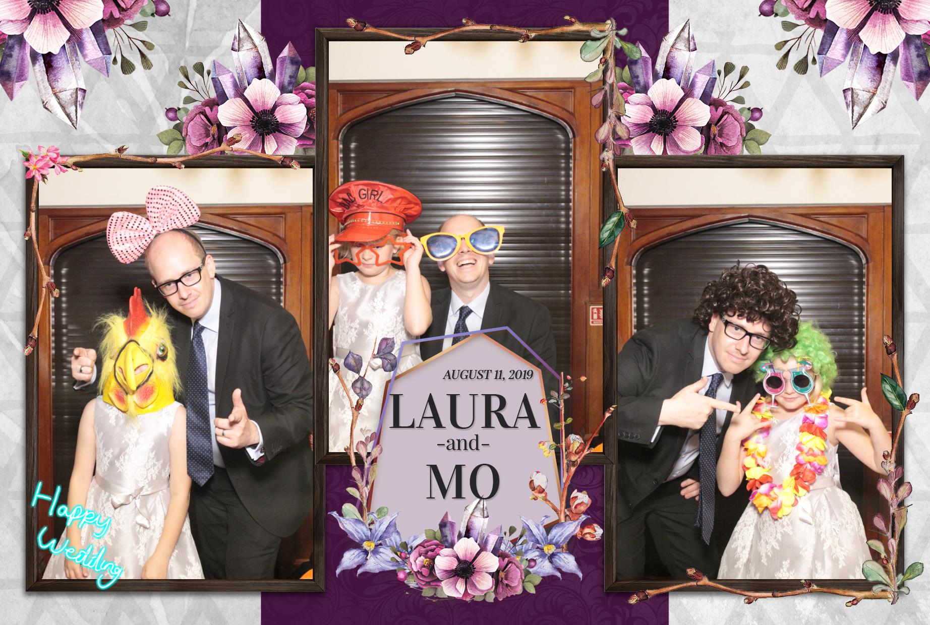 Laura and Mo's Wedding | View more photos from the event at gallery.myphotoboothexperience.co.uk/u/MyPhotoBoothExperienceLtd/Laura-and-Mos-Wedding